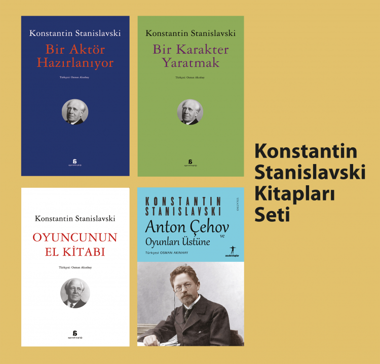 Konstantin Stanislavski Kitapları Seti
