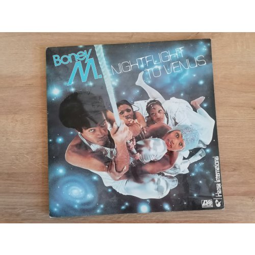 Boney M. – Night Flight to Venus, 33'lük Long Play, 1978 İngiltere baskı
