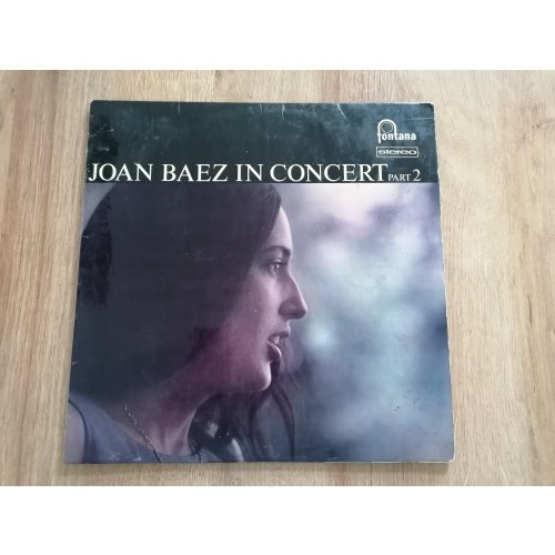 Joan Baez in Concert Part 2, 33'lük Long Play, 1963 İngiltere baskı