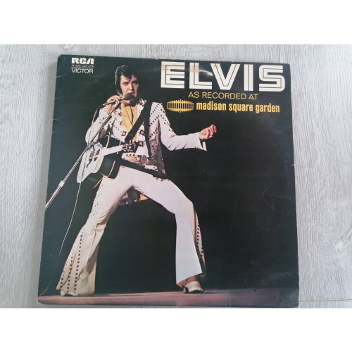 Elvis Presley – As Recorded at Madison Square Garden, 33'lük Long Play, 1972 İngiltere baskı