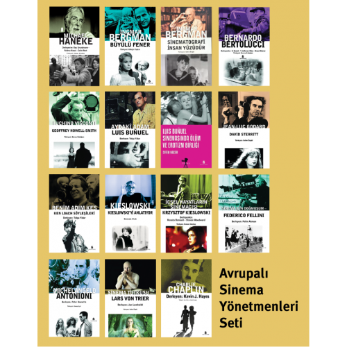 Avrupalı Sinema Yönetmenleri (15 Kitap)