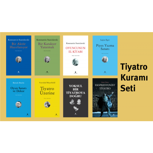 Tiyatro Kuramı Seti (Toplam 8 kitap)