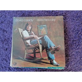 David Cassidy – Rock Me Baby, 33'lük Long Play, 1972 İngiltere baskı