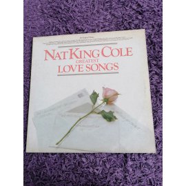 Nat King Cole – Greatest Love Songs, 33'lük Long Play, 1982 İngiltere baskı