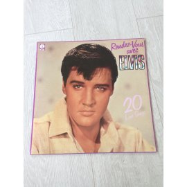 Elvis Presley – Rendez-vous avec Elvis (20 Love Songs), 33'lük Long Play, 1979 Fransa baskı