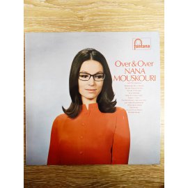 Nana Mouskouri – Over and Over , 33'lük Long Play, 1969 İngiltere baskı